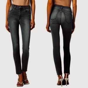 Joe's The Charlie High Rise Skinny Snapback Jeans In Cielo Size XL
